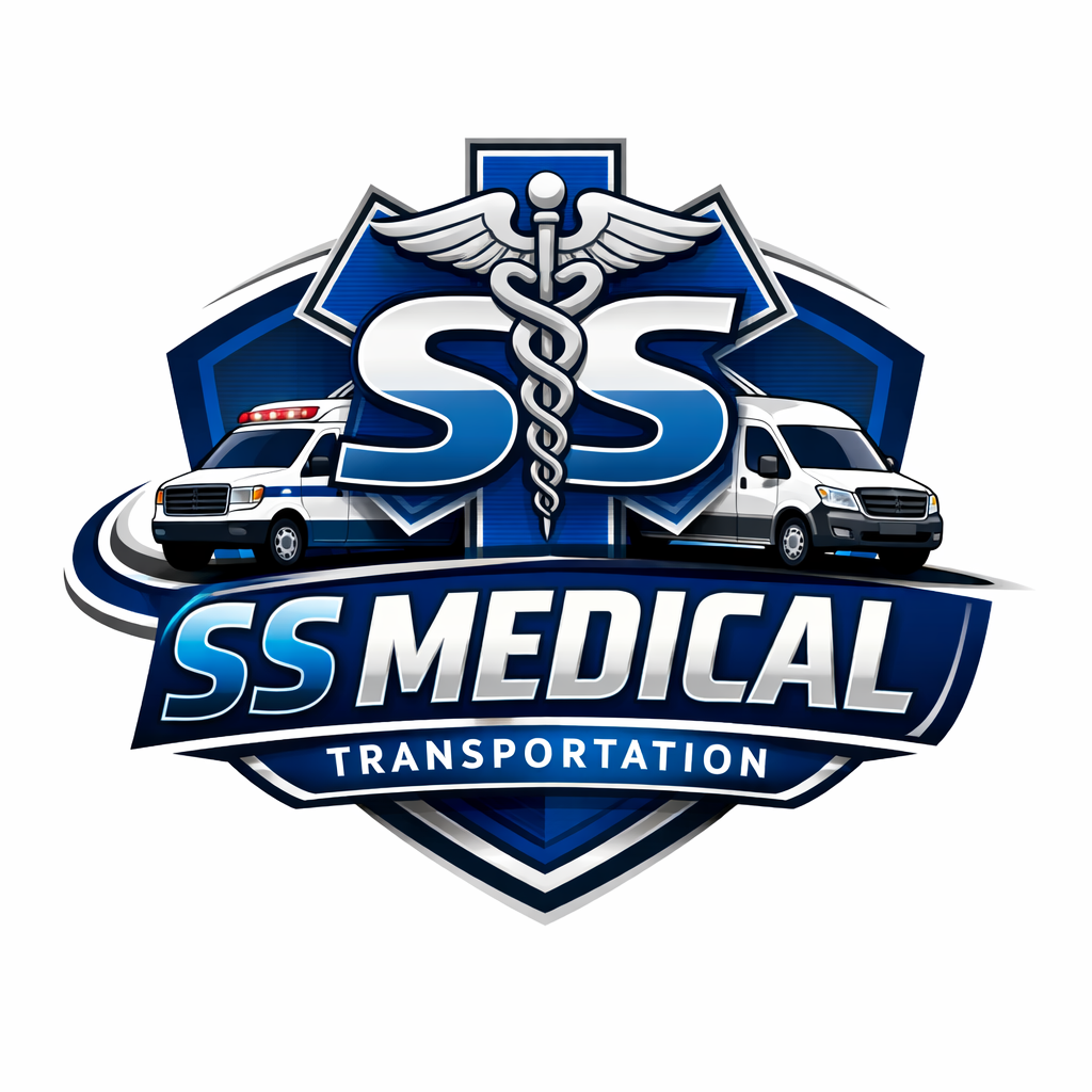SS Medical Transportation logo